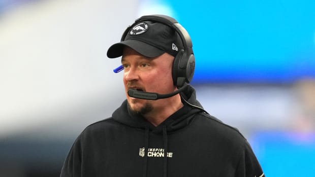 Jets' offensive coordinator Nathaniel Hackett